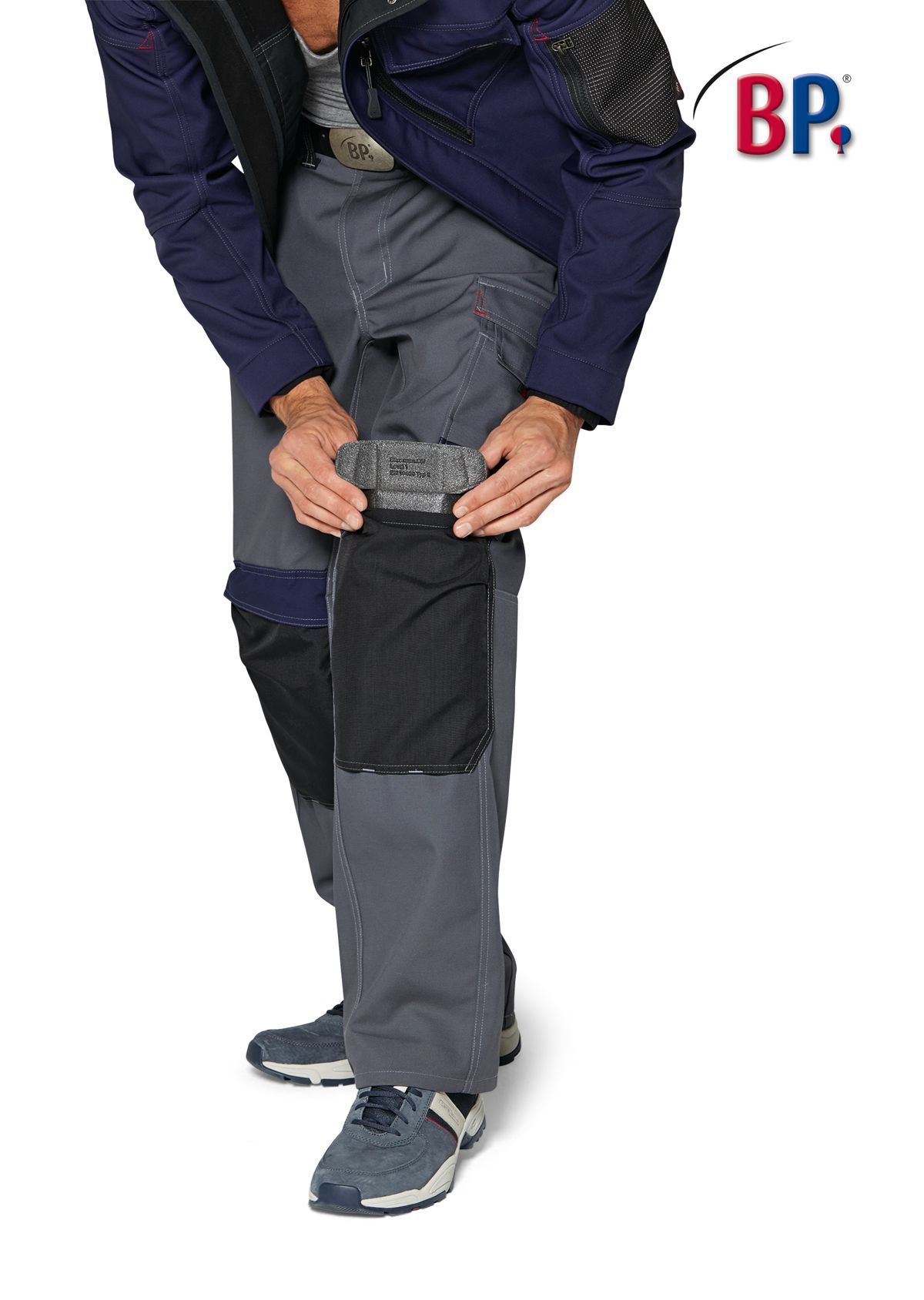 BP® Plaques de protection 3 p. =6x gris foncé Thumbnail 2