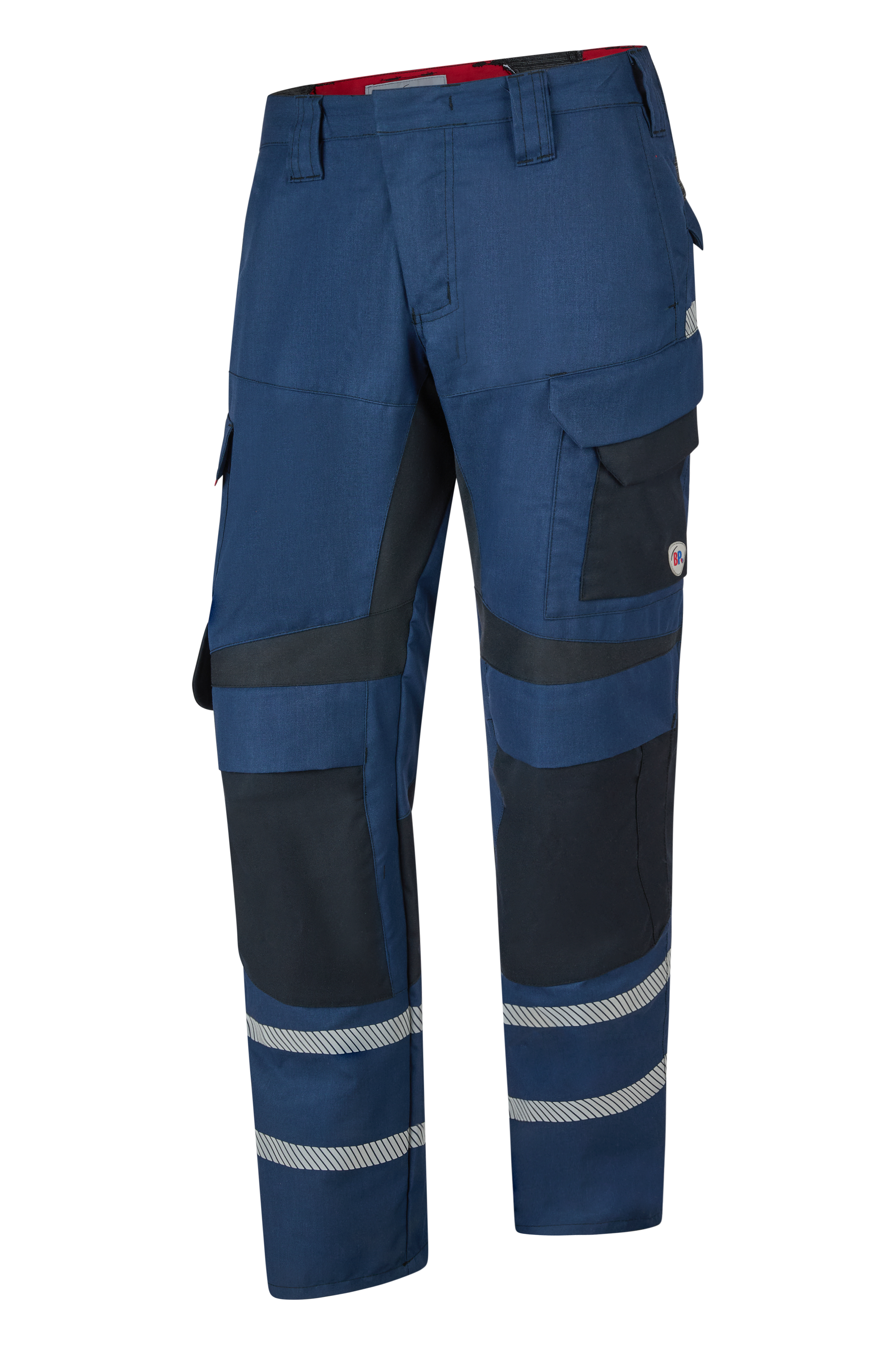 BP® Leichte Multinorm-Hybrid-Hose APC1 zur erhöhten Sichtbarkeit nachtblau/schwarz Cover Bild