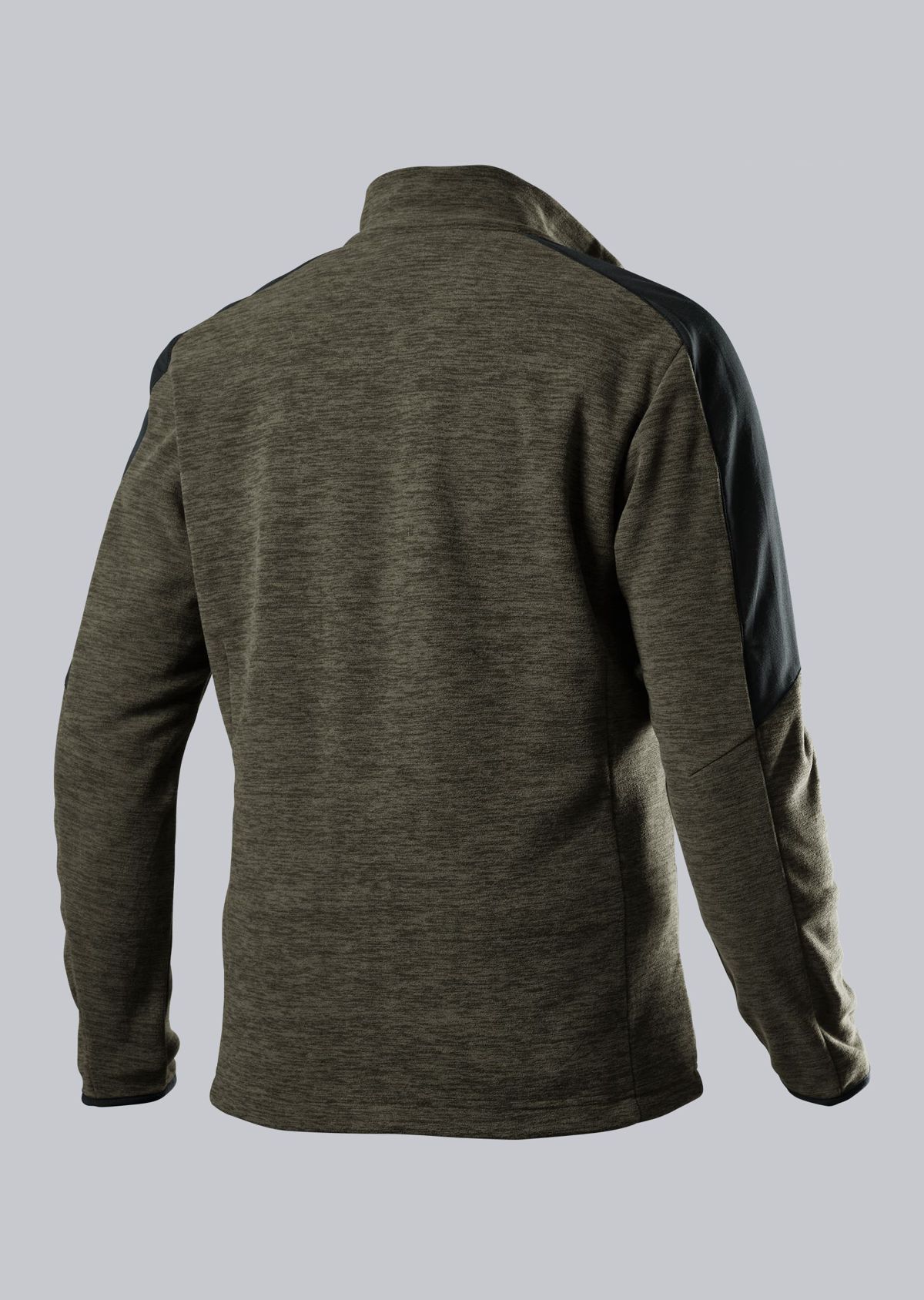 1829-040-0714_BP® Space-dyed Fleecejacke_space oliv_Bild 2