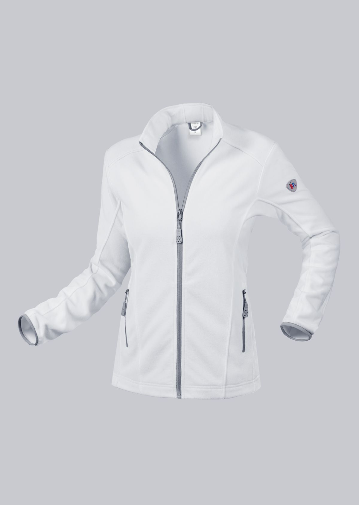 BP® Fleecejacke für Damen weiß Cover Bild