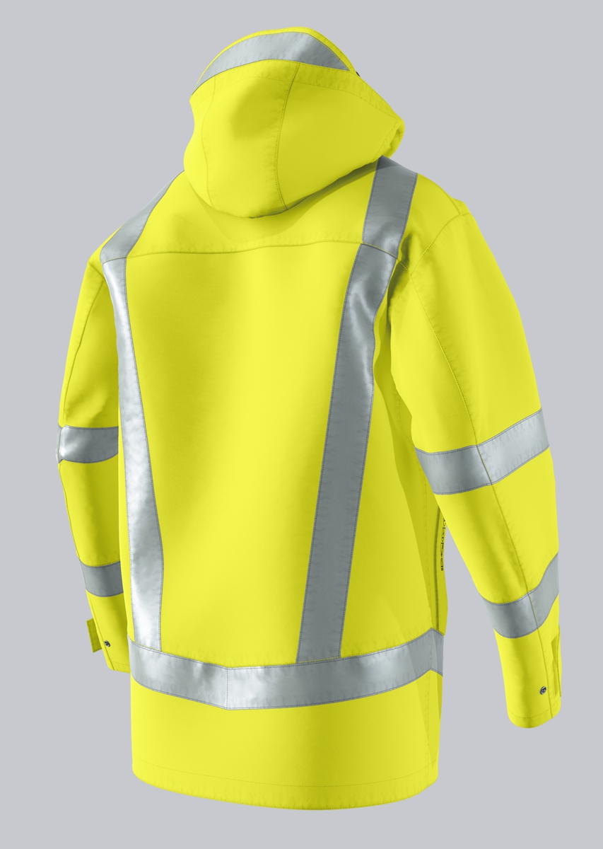 2230-881-86 BP® Multi-standard high visibility APC2 weatherproof jacket warning yellow Thumbnail 1