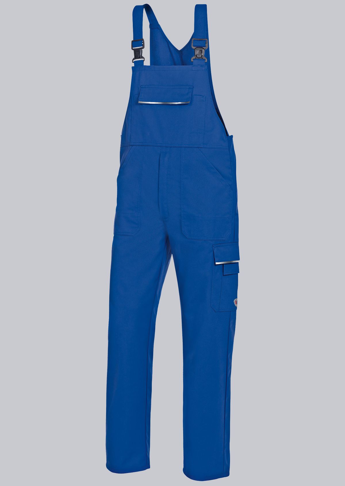 1604-559-13_BP® Latzhose mit verdeckten Knöpfen_königsblau_Bild 1