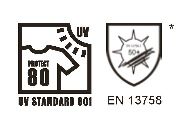 Logo UV-Standard 801 und EN 13758