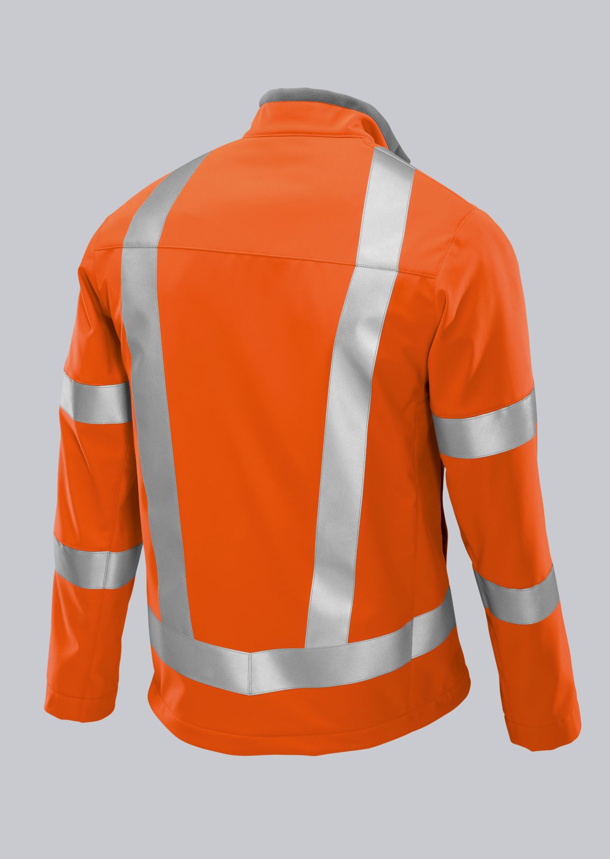 BP® Warnschutz-Softshelljacke warnorange Thumbnail 1