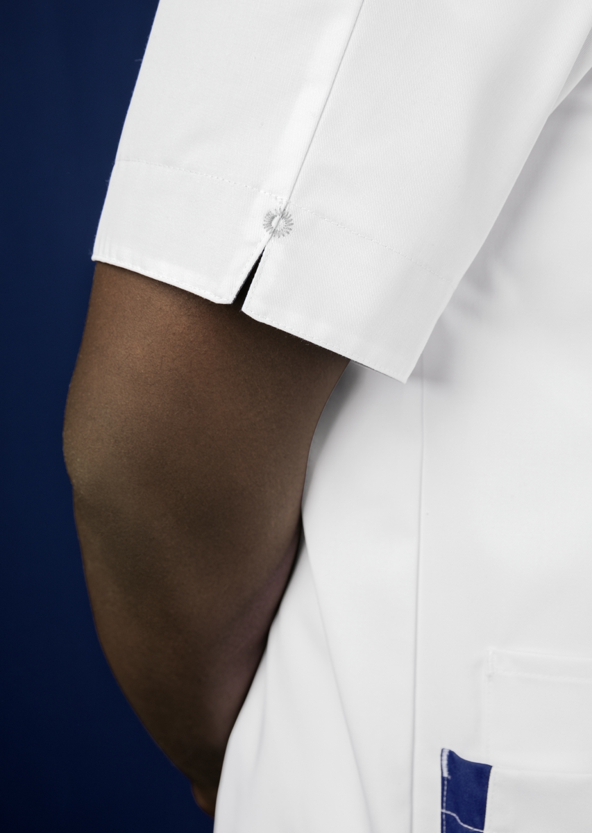 BP® Tunique hommes blanc/bleu nuit Thumbnail 3