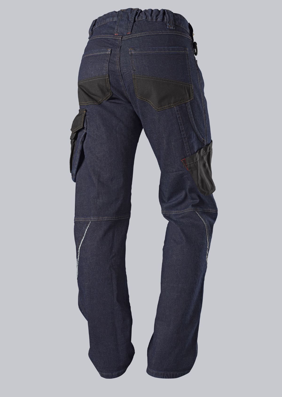 BP® Jean worker avec genouillères deep blue, stone Thumbnail 1