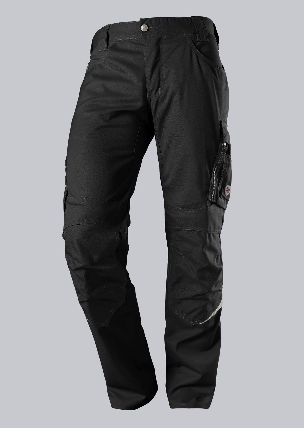 BP® Leichte Arbeitshose mit Kniepolstertaschen schwarz Cover Bild