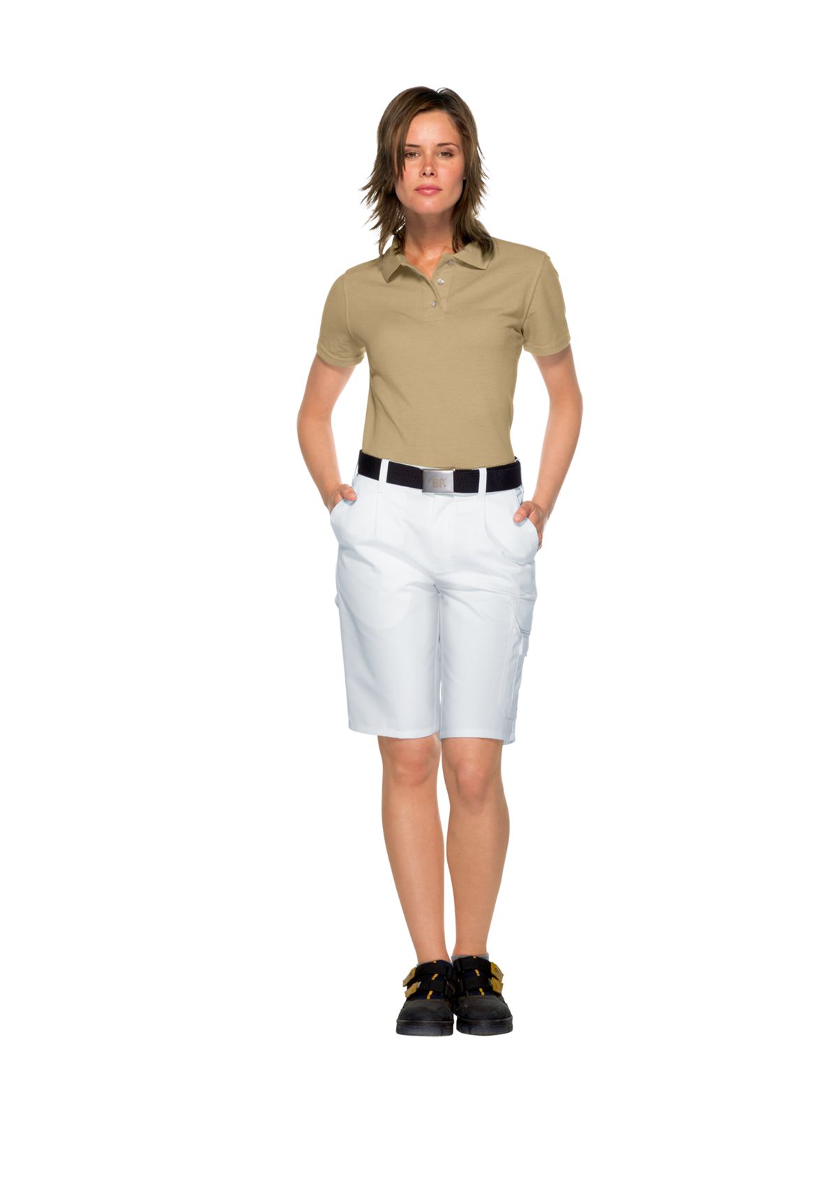BP® Shorts met blinde knopen en reflecterende elementen