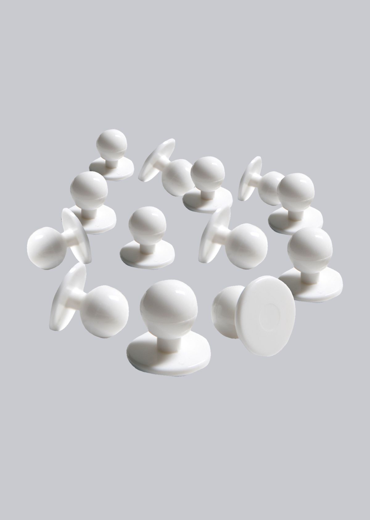 1031-003-21 BP® Bolknopen wit Thumbnail 1