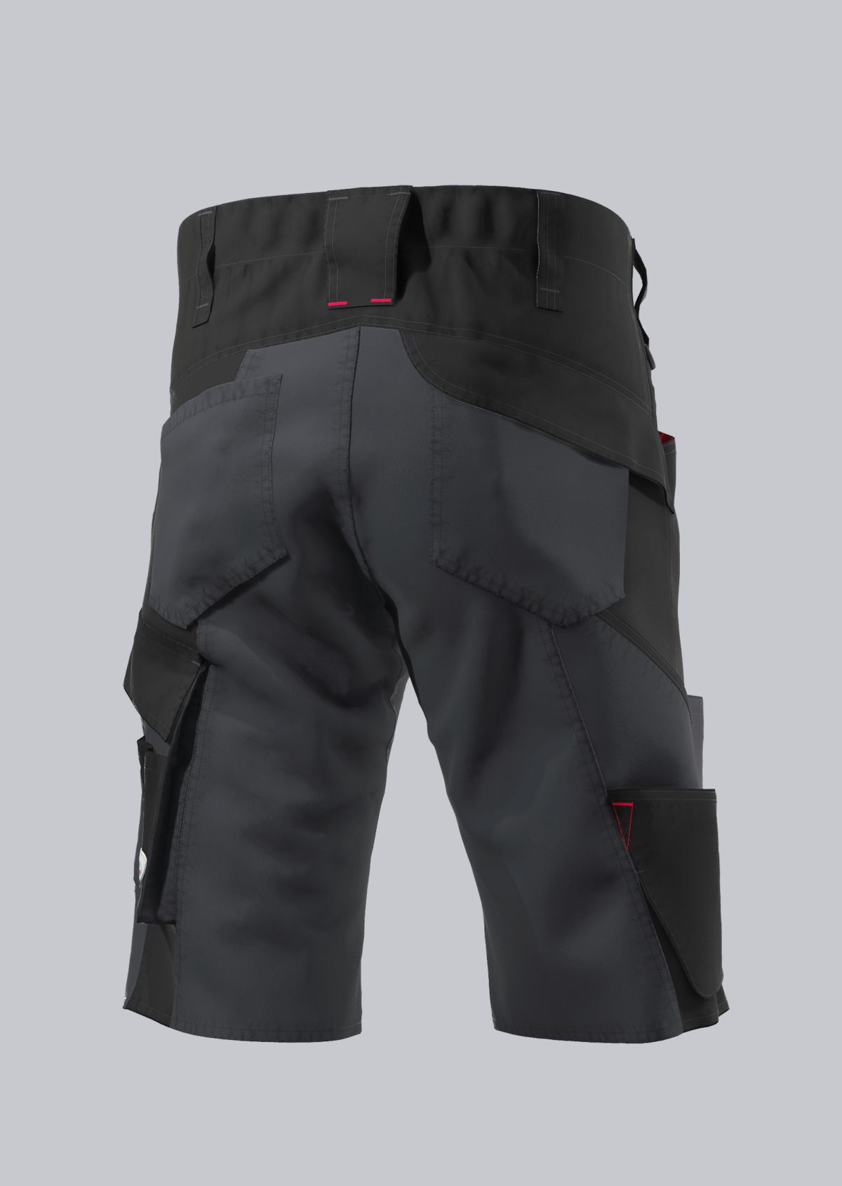 1824-565-5632 BP® Robuuste shorts antraciet/zwart Thumbnail 1