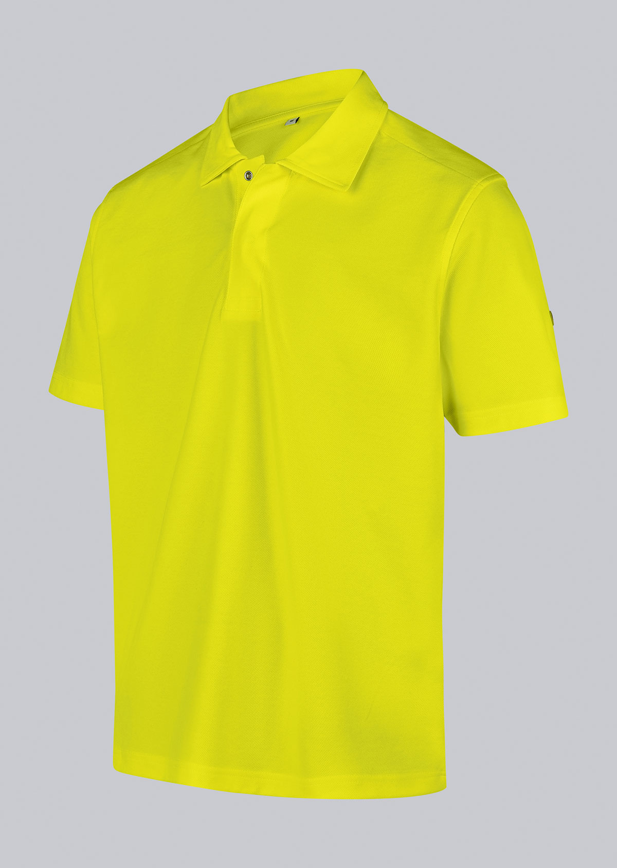 2102-261-0066 BP® Poloshirt voor betere visualisatie signaalgeel Hoofdafbeelding