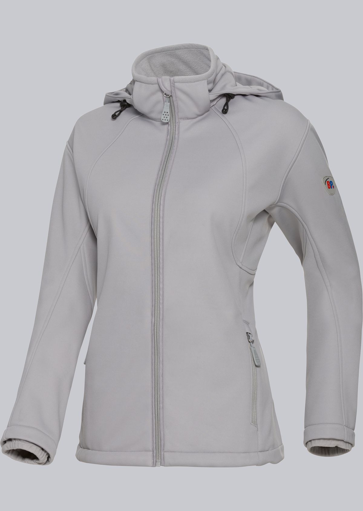 1687-571-0051 BP® Women's soft-shell jacket light grey Cover image