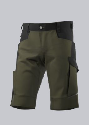 BP® werkshorts in olijf en zwart