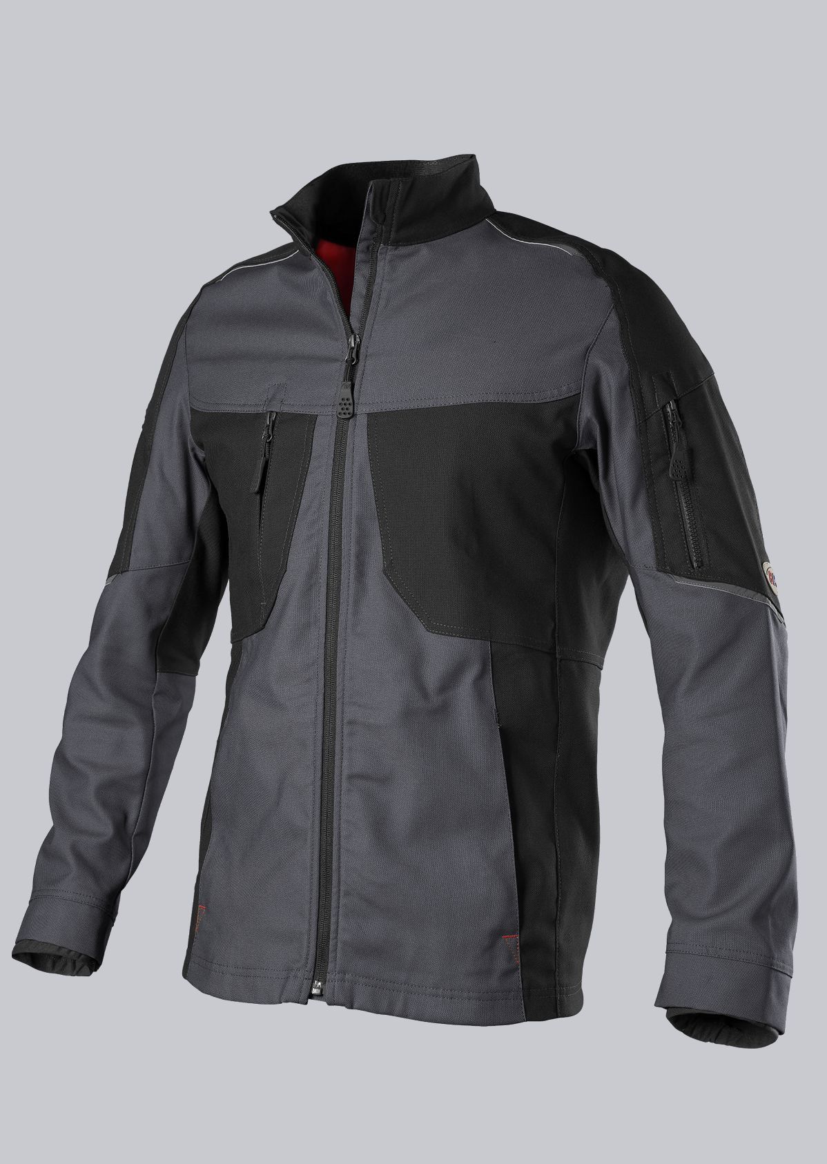 Veste softshell BP® en anthracite.