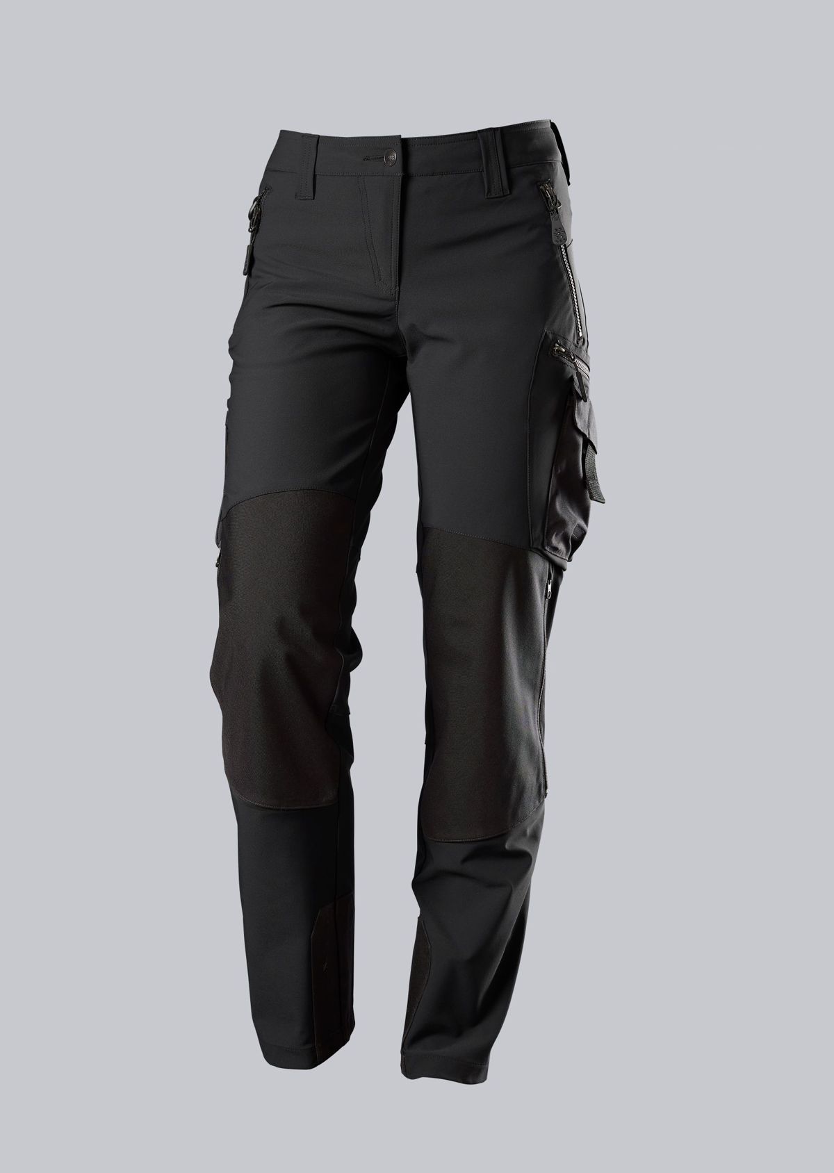 1862-620-0032_BP® Superstretch-Arbeitshose mit Kniepolstertaschen für Damen_schwarz_Cover Bild