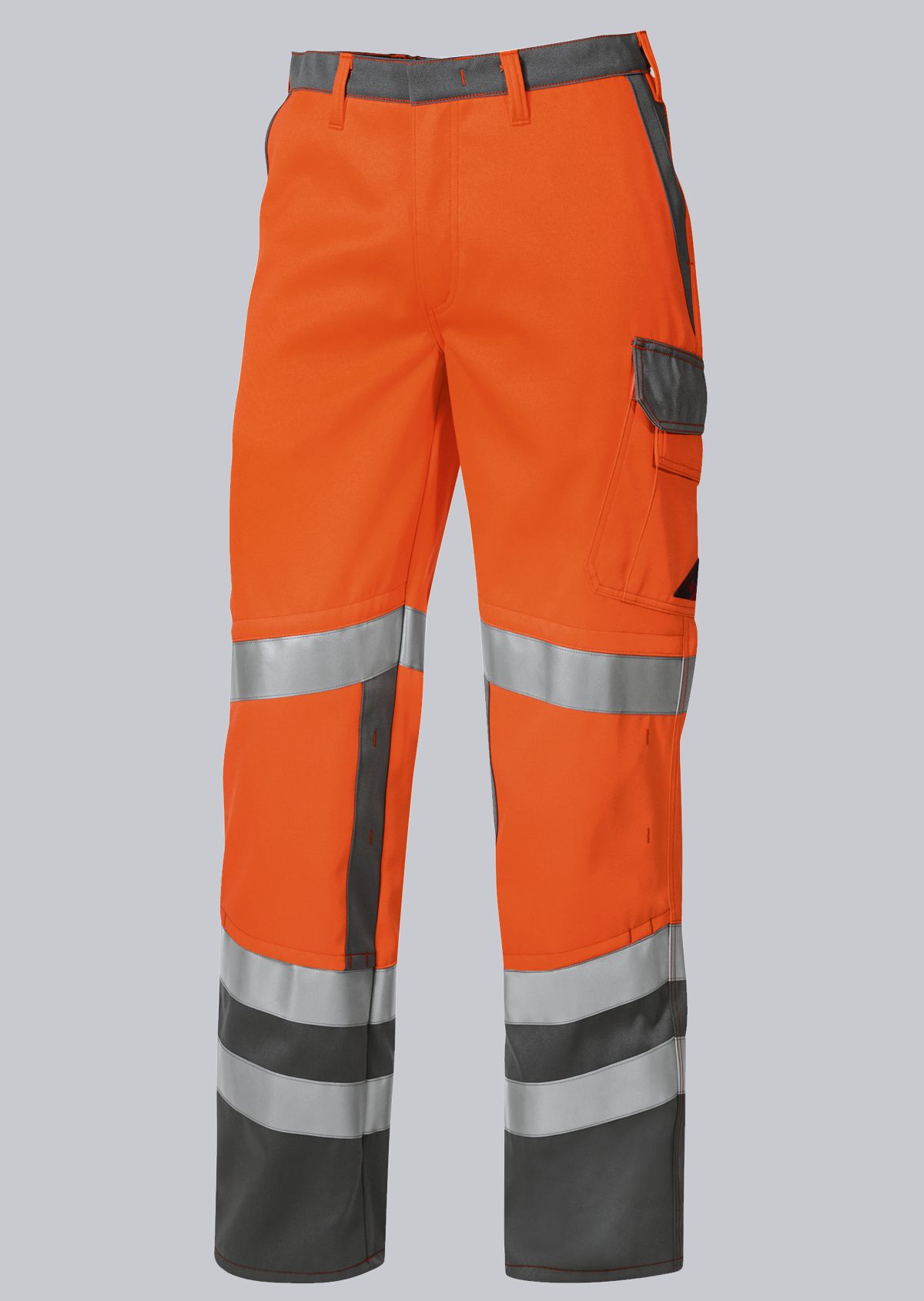 2213-840-8553 BP® Multinorm-broek met hoge zichtbaarheid APC1 signaaloranje/donkergrijs Hoofdafbeelding