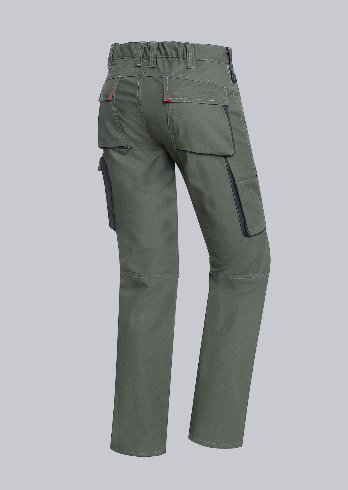 1796-720-70_BP® Comfort work trousers_olive green/anthracite_Image 2