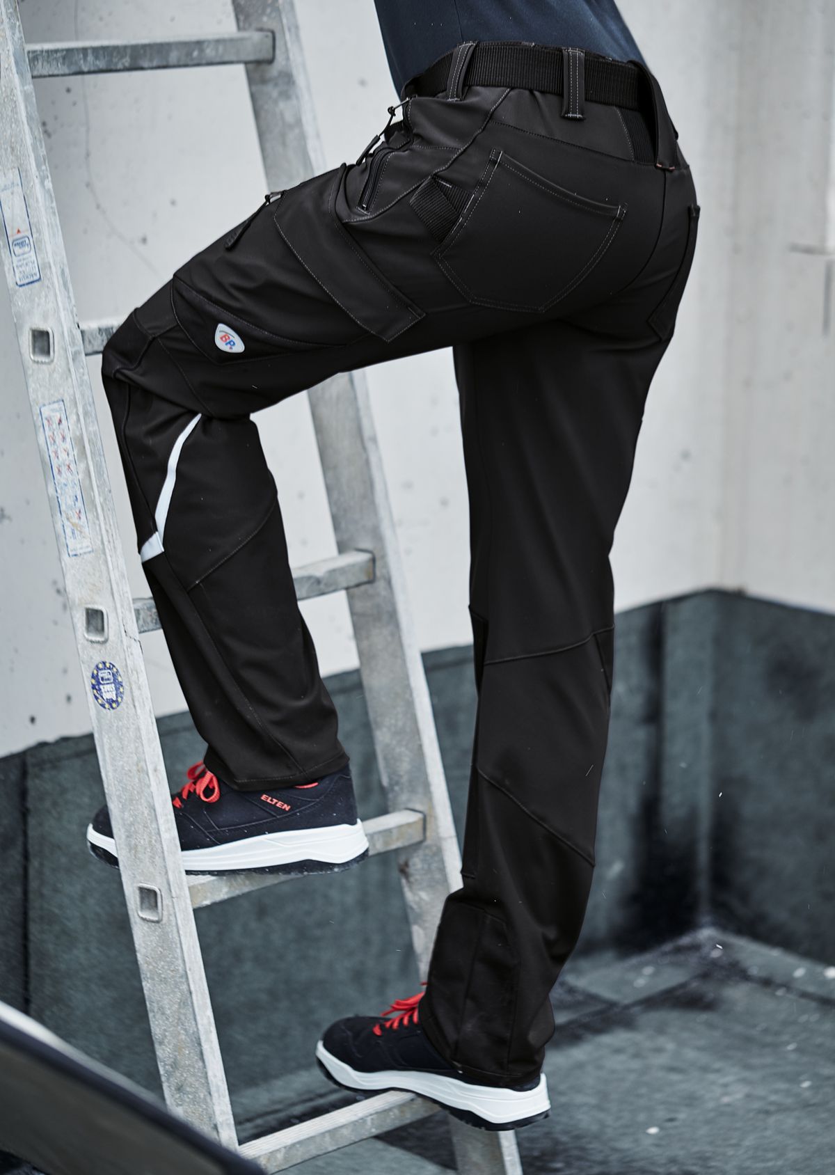 BP® Superstretch-Hose für Damen charcoal Thumbnail 2