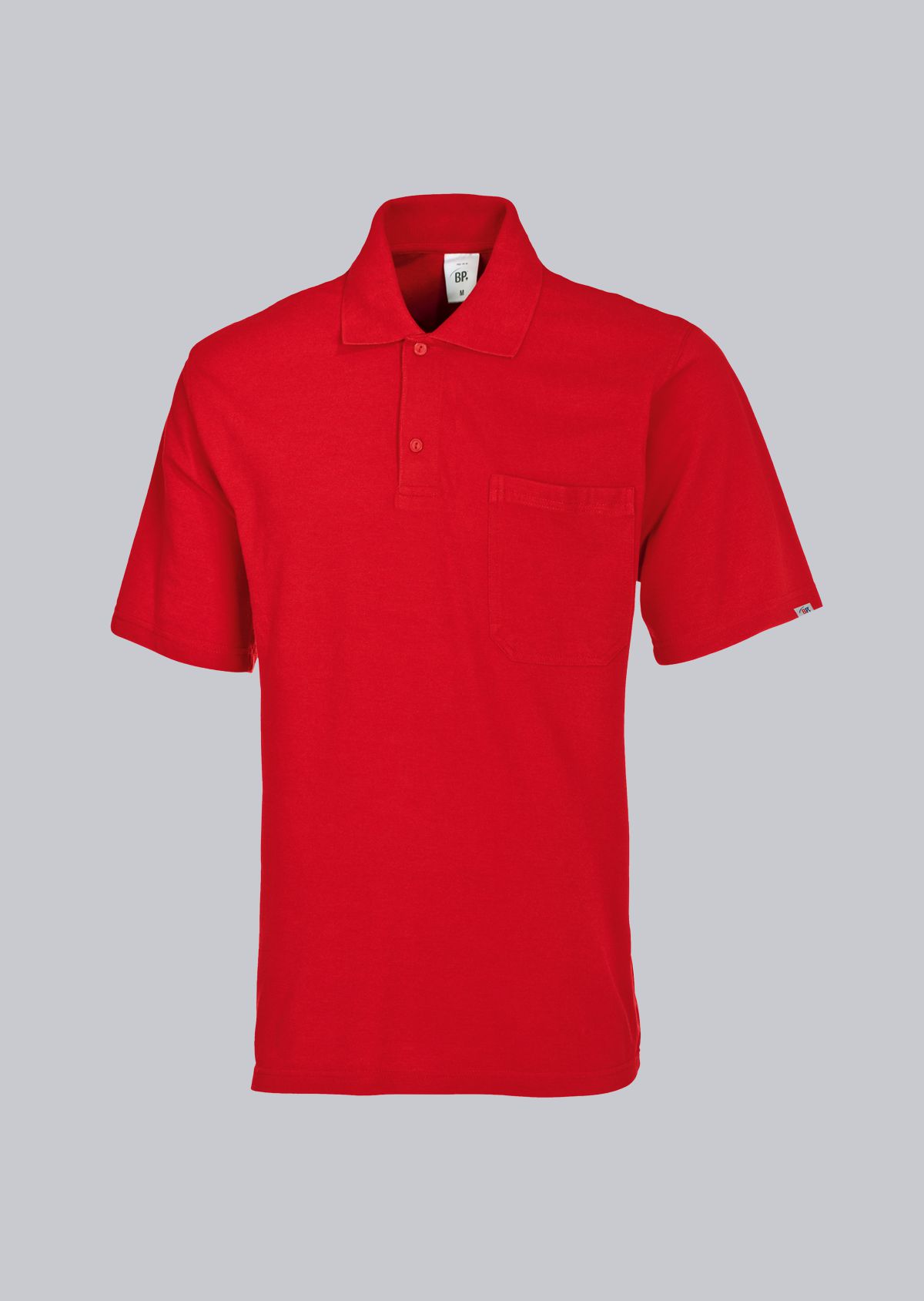 BP® Polo unisexe rouge Photo principale