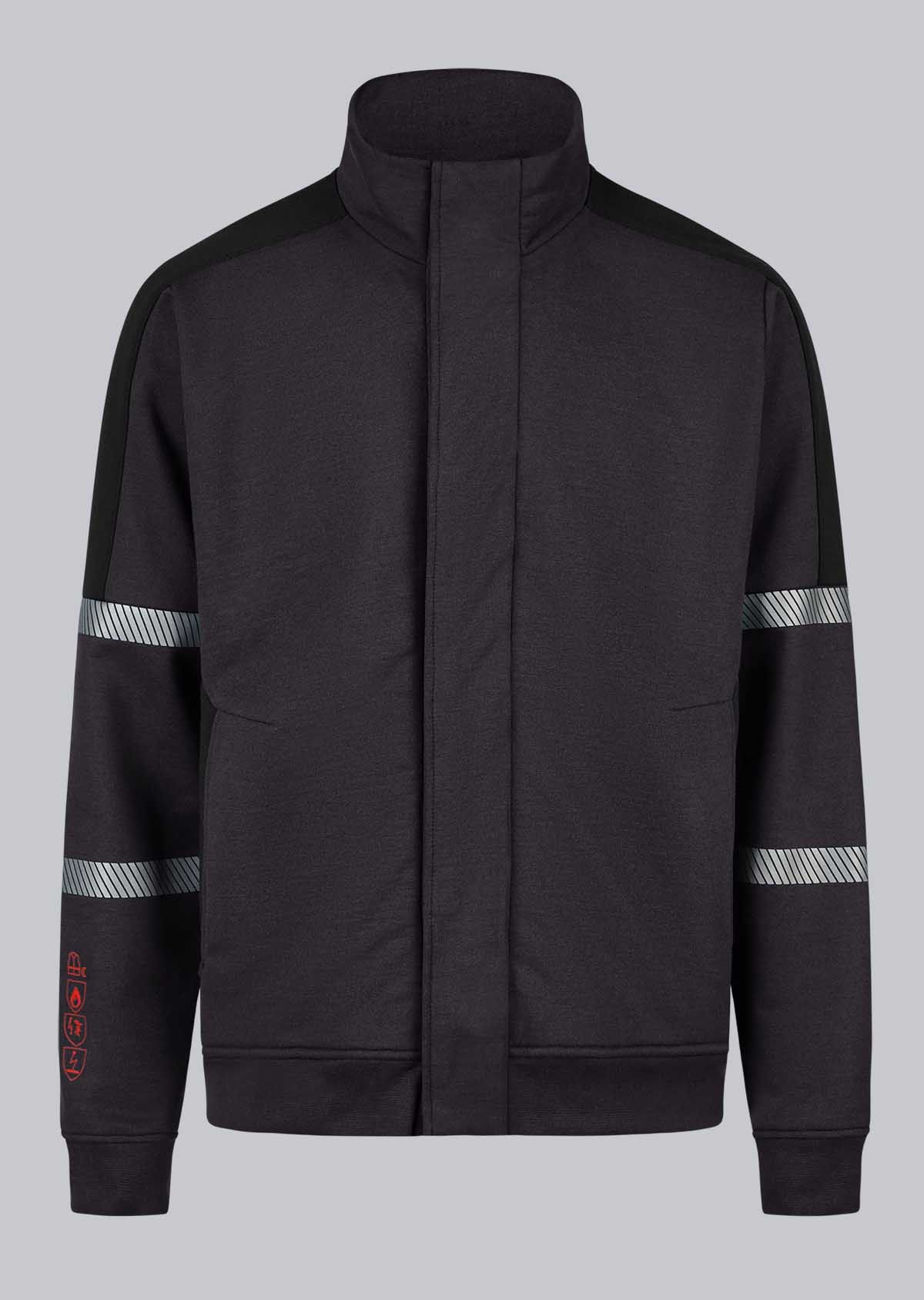 2429-629-5632_BP® Sweatjack multinorm-hoodie APC1, betere visualisatie_antraciet/zwart_Cover afbeelding