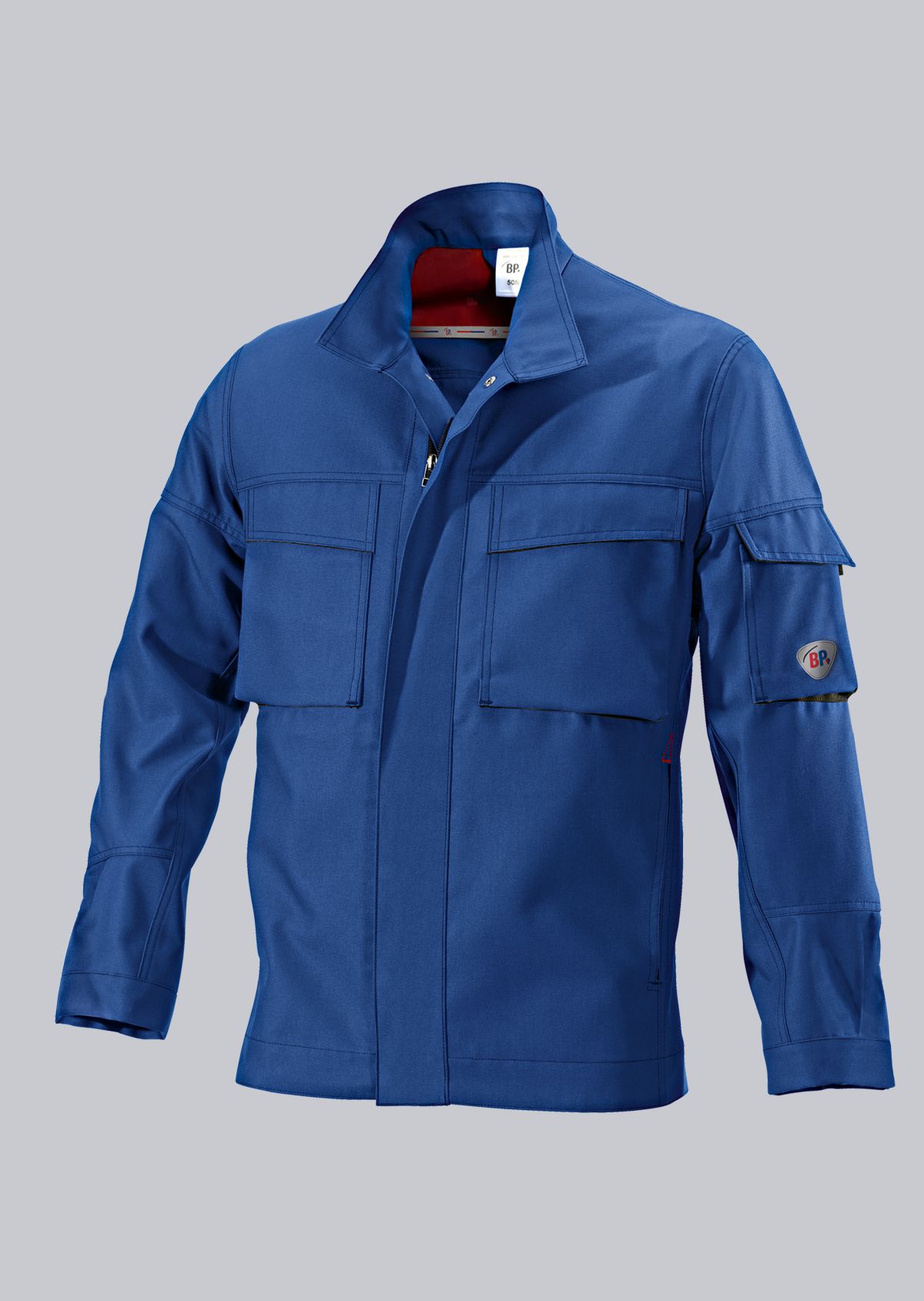 1787-555-13_BP® Strapazierfähige Arbeitsjacke_königsblau/schwarz_Cover Bild