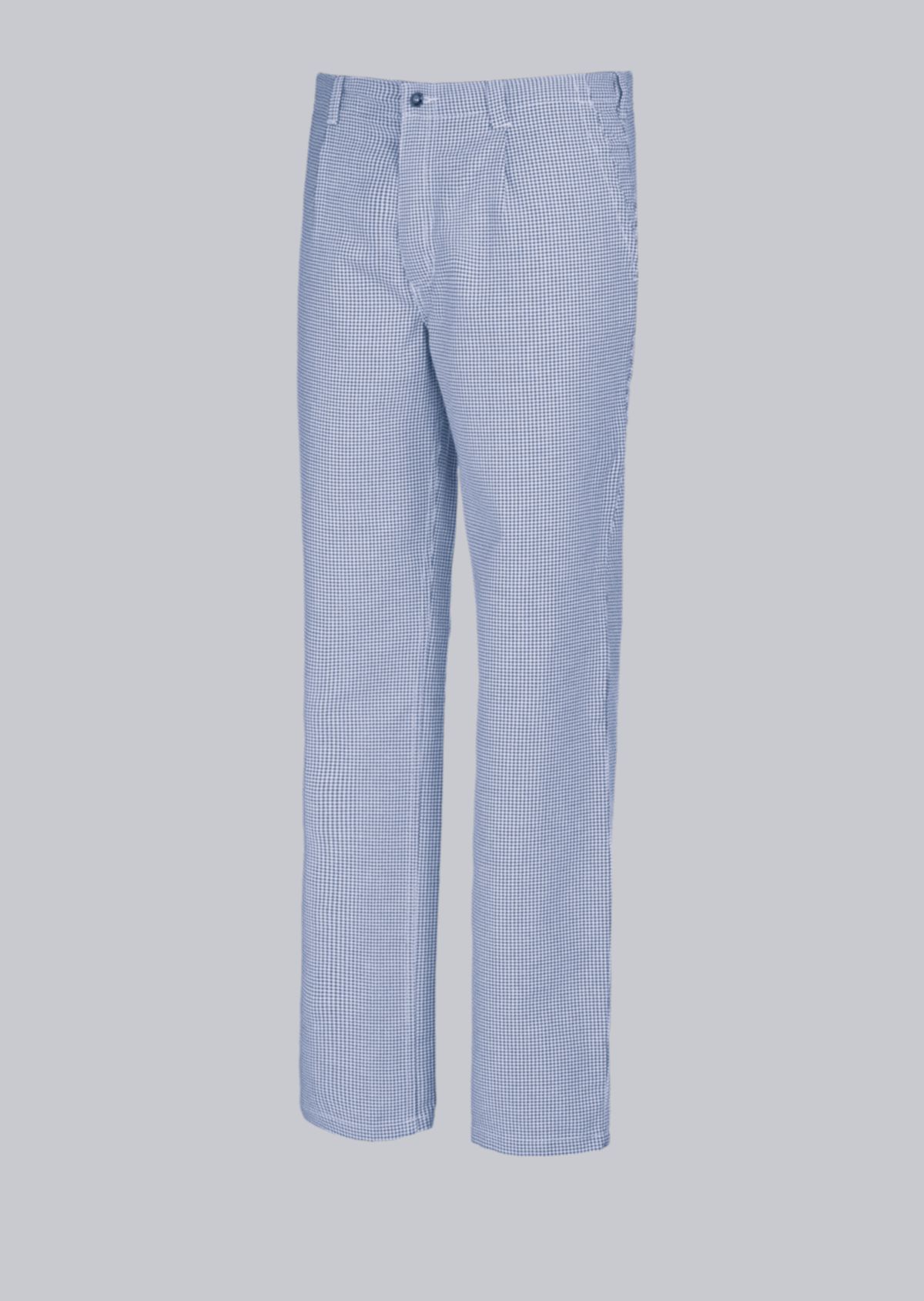 1353-910-18_BP® Koch-/ Bäckerhose aus Baumwolle_blau-weiß Hahnentritt_Cover Bild