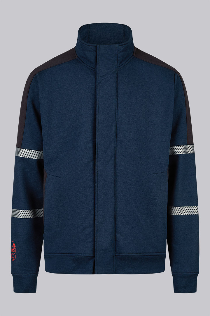 2429-629-1432 BP® Veste sweat multinormes APC1, visibilité améliorée bleu nuit/noir Photo principale