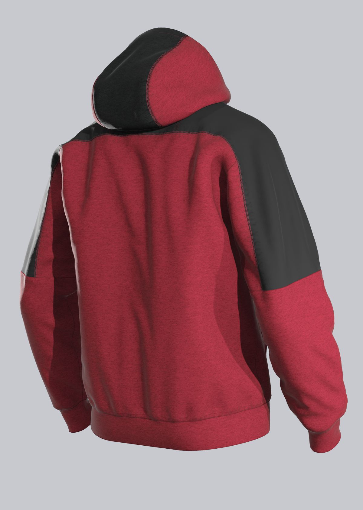 1721-293-8132_BP® Hoodie_rot/schwarz_Bild 3