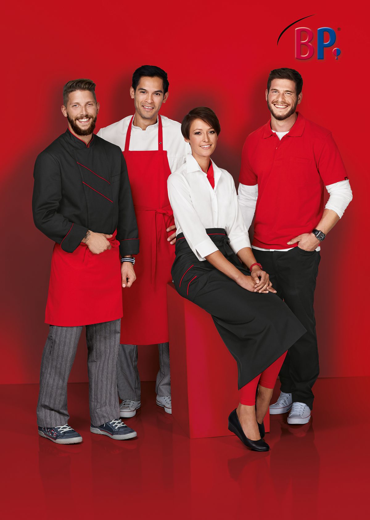 1612-181-81_BP® Unisex polo shirt_red_Image 2