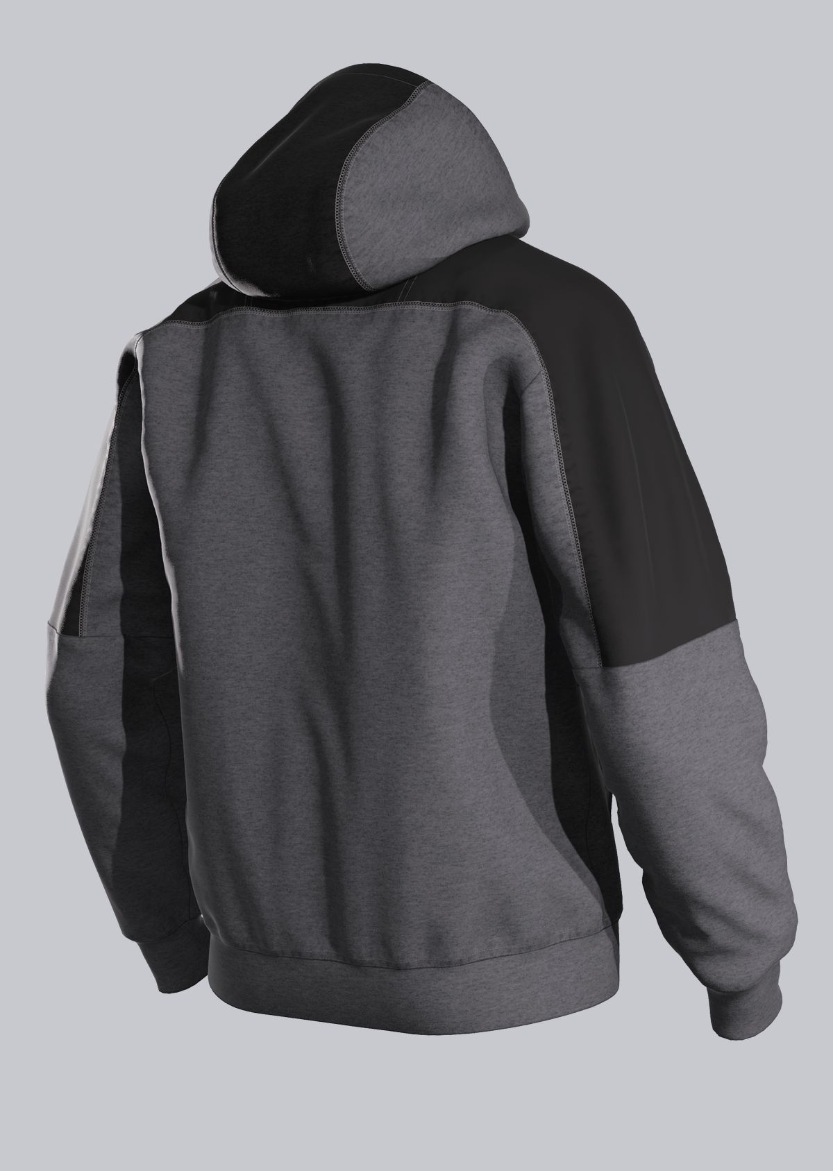 BP® Hoodie anthrazit/schwarz Thumbnail 2
