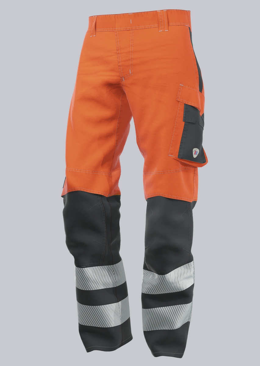 2236-840-6556_BP® Leichte Warnschutz-Multinorm-Hose APC2_warnorange/anthrazit_Cover Bild