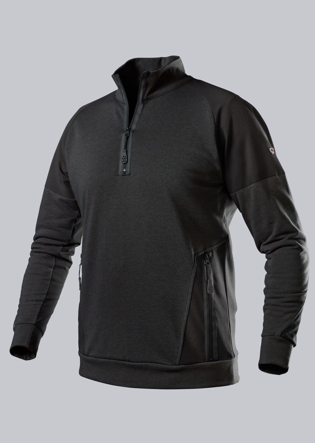 BP® Sweatshirt-Troyer schwarz Cover Bild