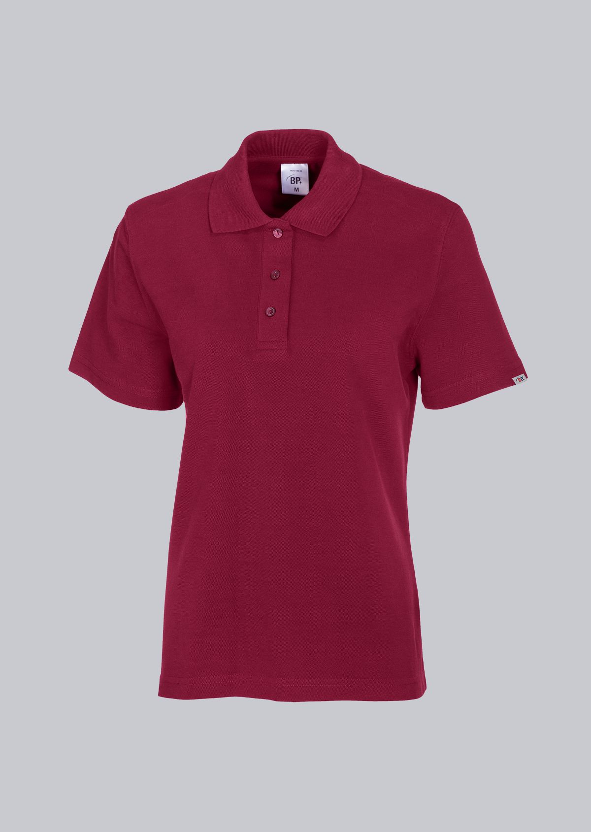 1648-181-82 BP® Damespoloshirt bordeaux Hoofdafbeelding