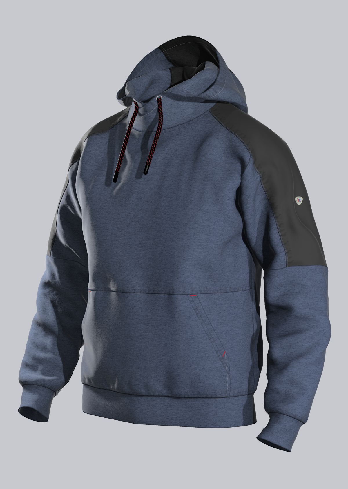 BP® Hoodie 1721-293-1432_BP® Hoodie_night blue/black_Cover Image