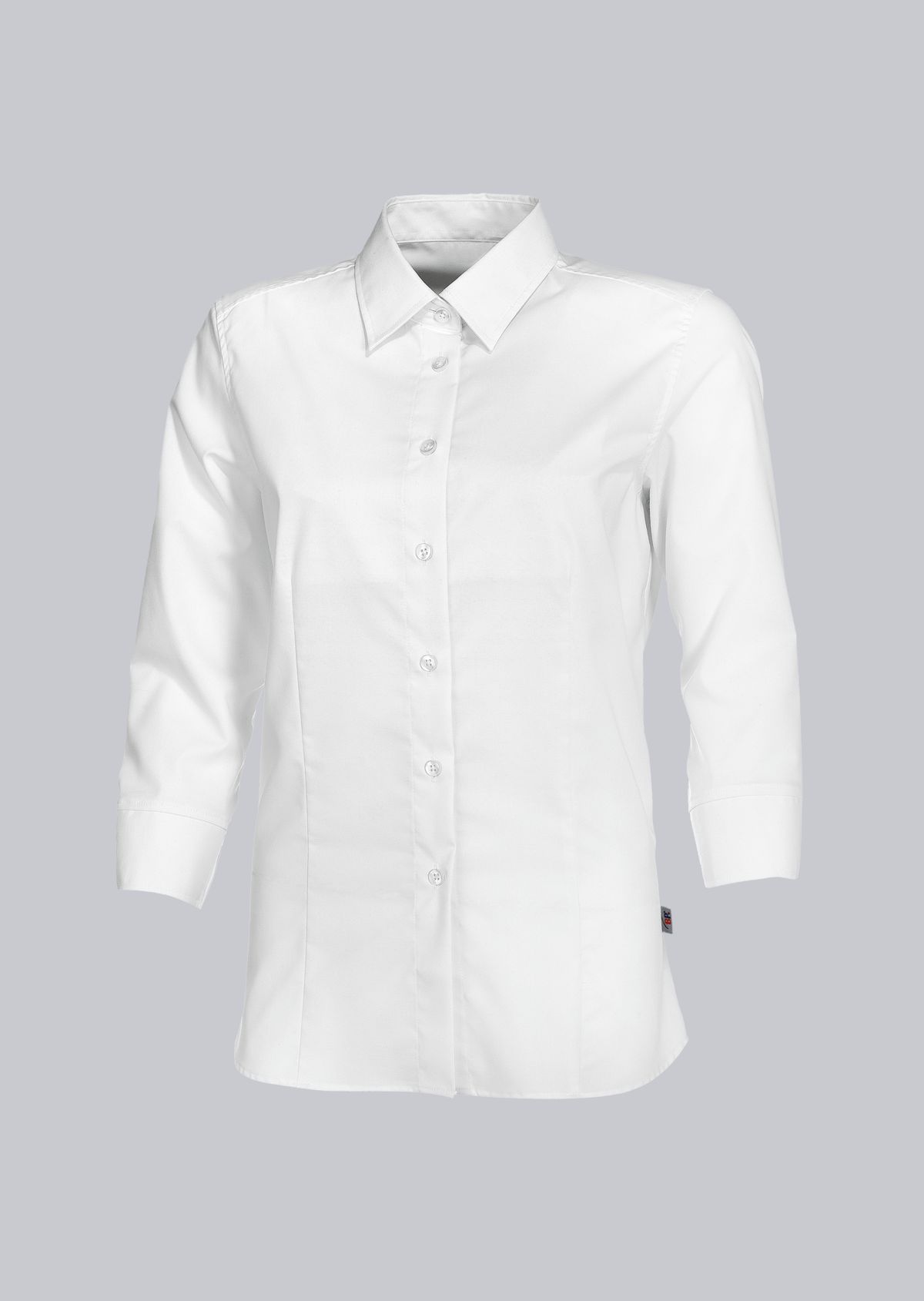 1561-682-21_BP® Stretch-damesblouse 3/4 mouw_wit_afbeelding 1