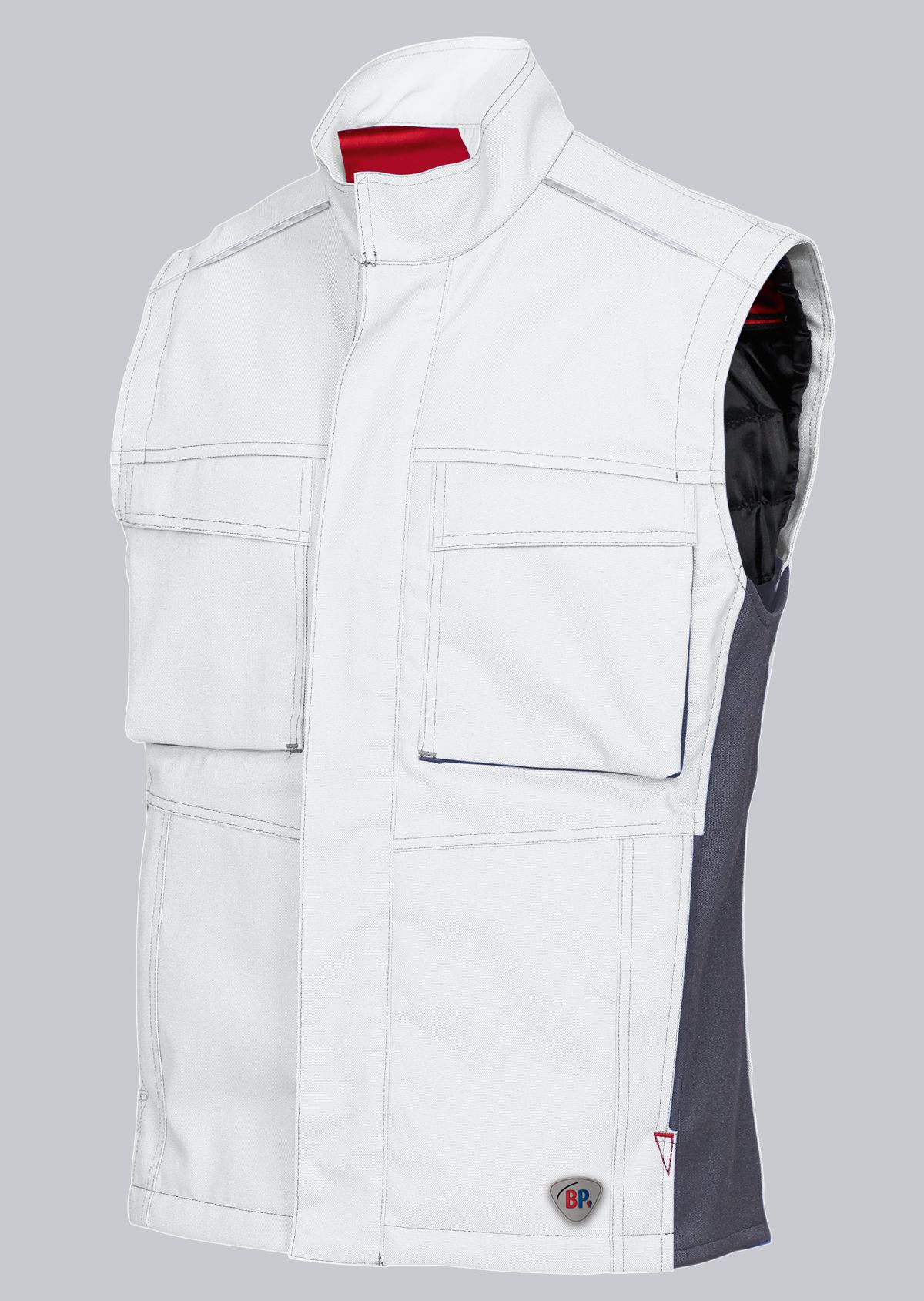 1786-555-21_BP® Durable thermal waistcoat_white/dark grey_Cover Image