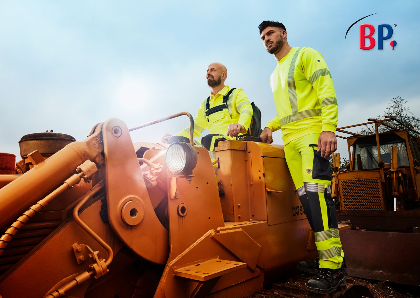 2134-873-0066 BP® Sweat-shirt à haute visibilité jaune haute visibilité Thumbnail 2