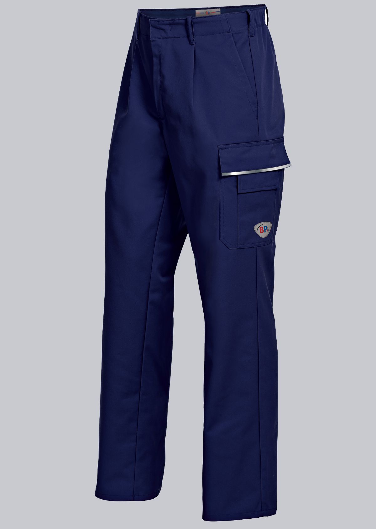 BP® Arbeitshose mit verdeckten Knöpfen dunkelblau Cover Bild
