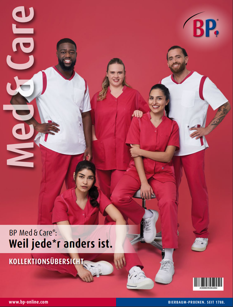 Cover der Med&Care Kollektionsübersicht 2024