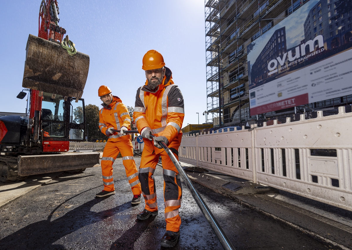 2033-880-6556 BP® Veste hiver à haute visibilité orange haute visibilité/anthracite Thumbnail 12