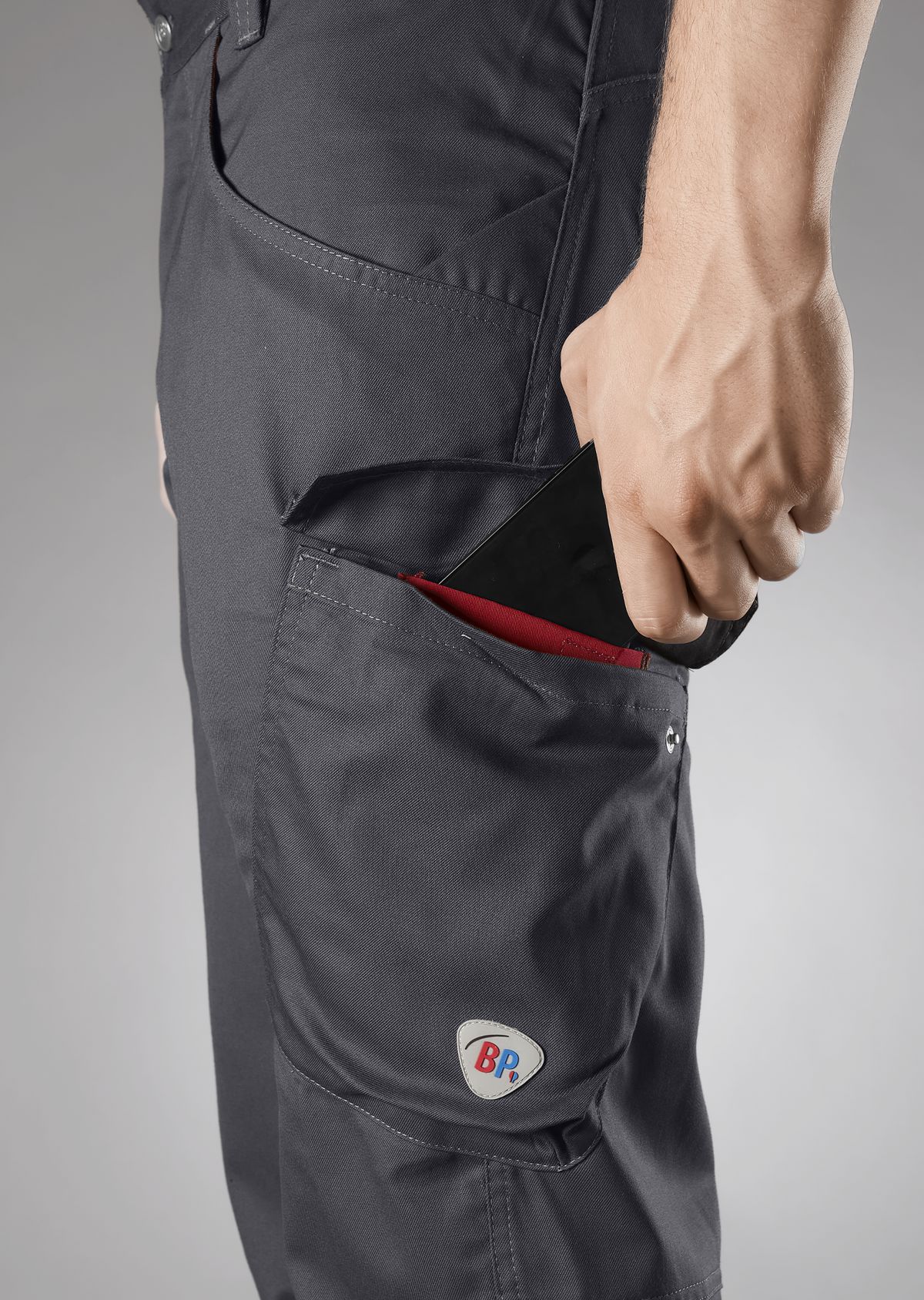 BP® Leichte Arbeitshose anthrazit Thumbnail 2