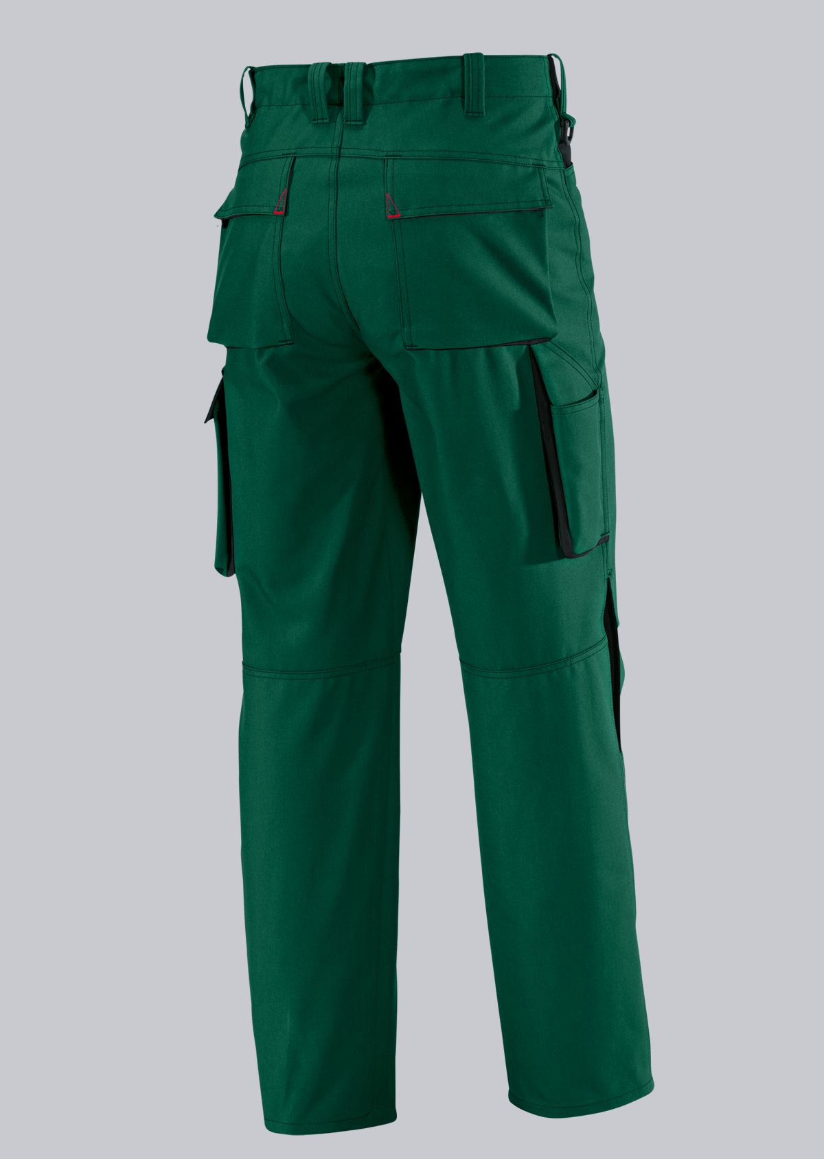 1788-555-74 BP® Pantalon de travail résistant vert moyen/noir Thumbnail 1