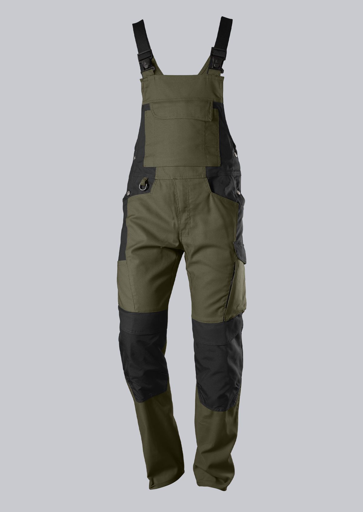 Salopette BP® en olive.