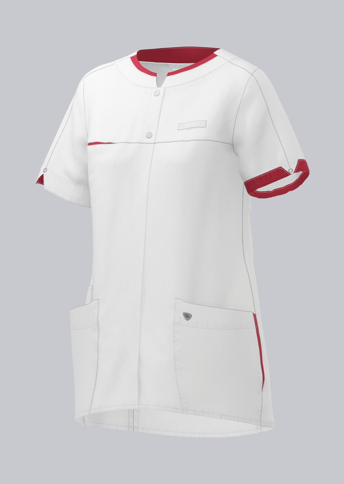BP® Tuniek voor dames 1704-485-2188_BP® Tuniek voor dames_wit/coral_Cover afbeelding