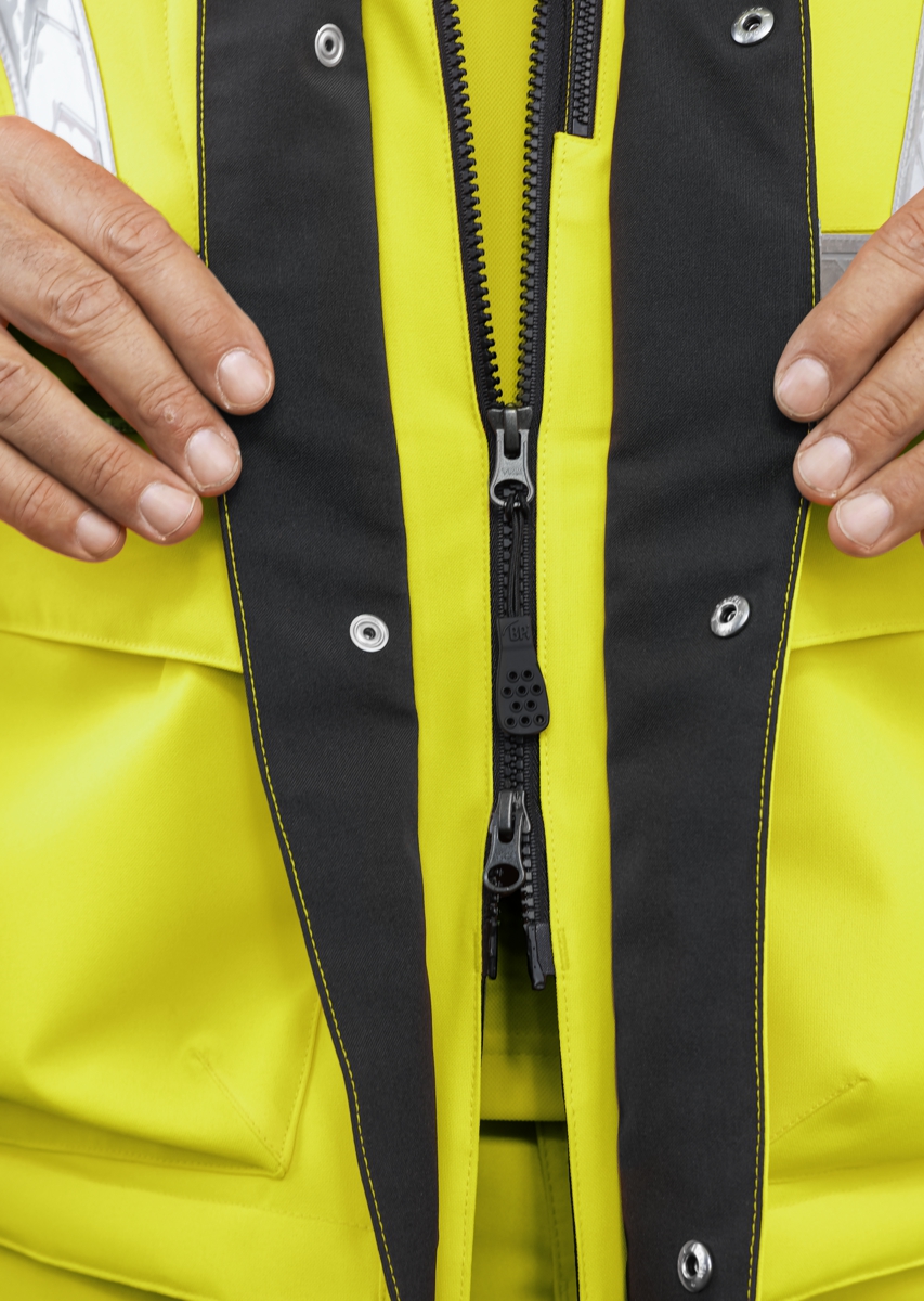BP® Warnschutz-Winterjacke warngelb/anthrazit Thumbnail 9