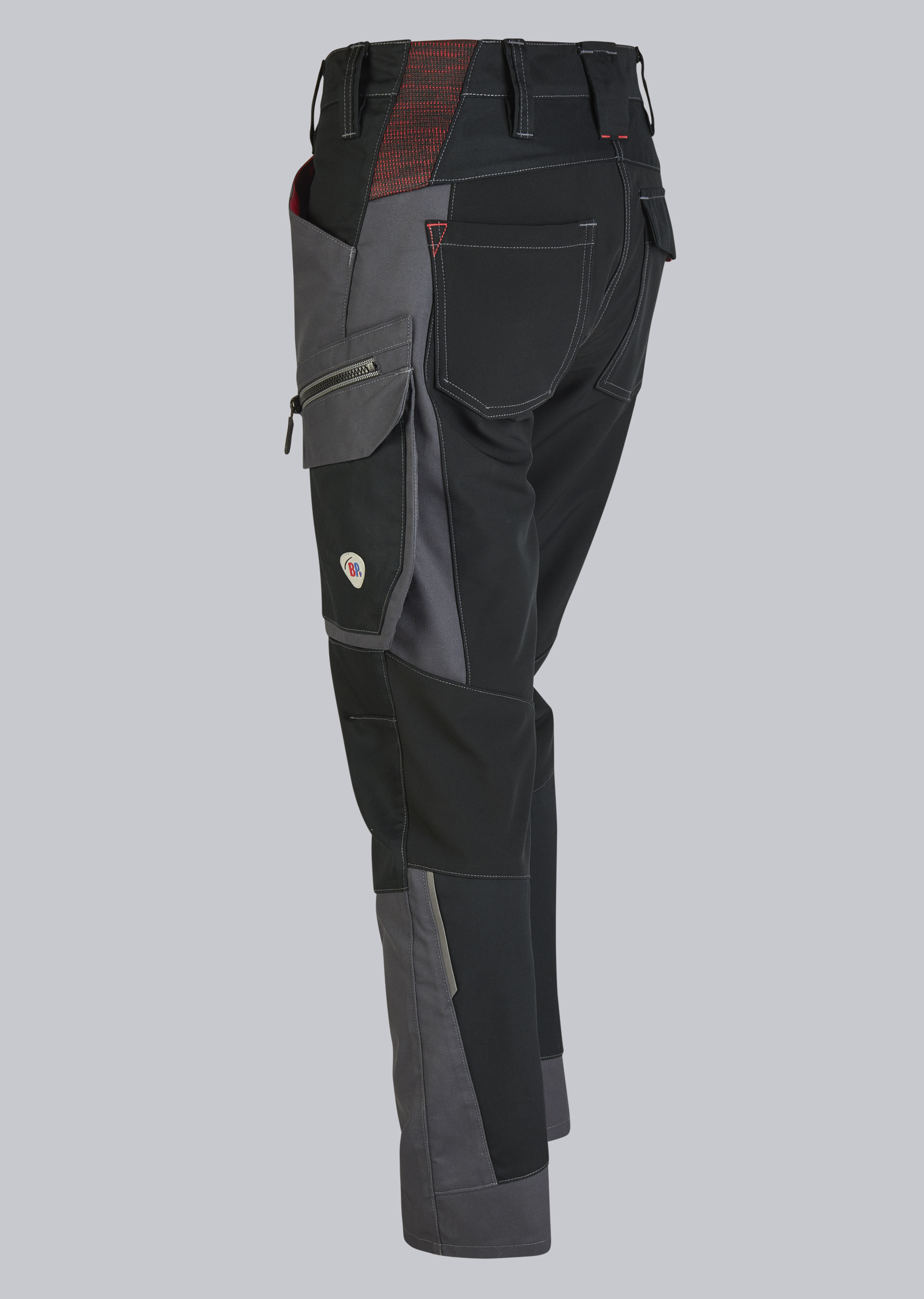 1963-570-5632 BP® Women’s lightweight hybrid work trousers anthracite/black Thumbnail 2