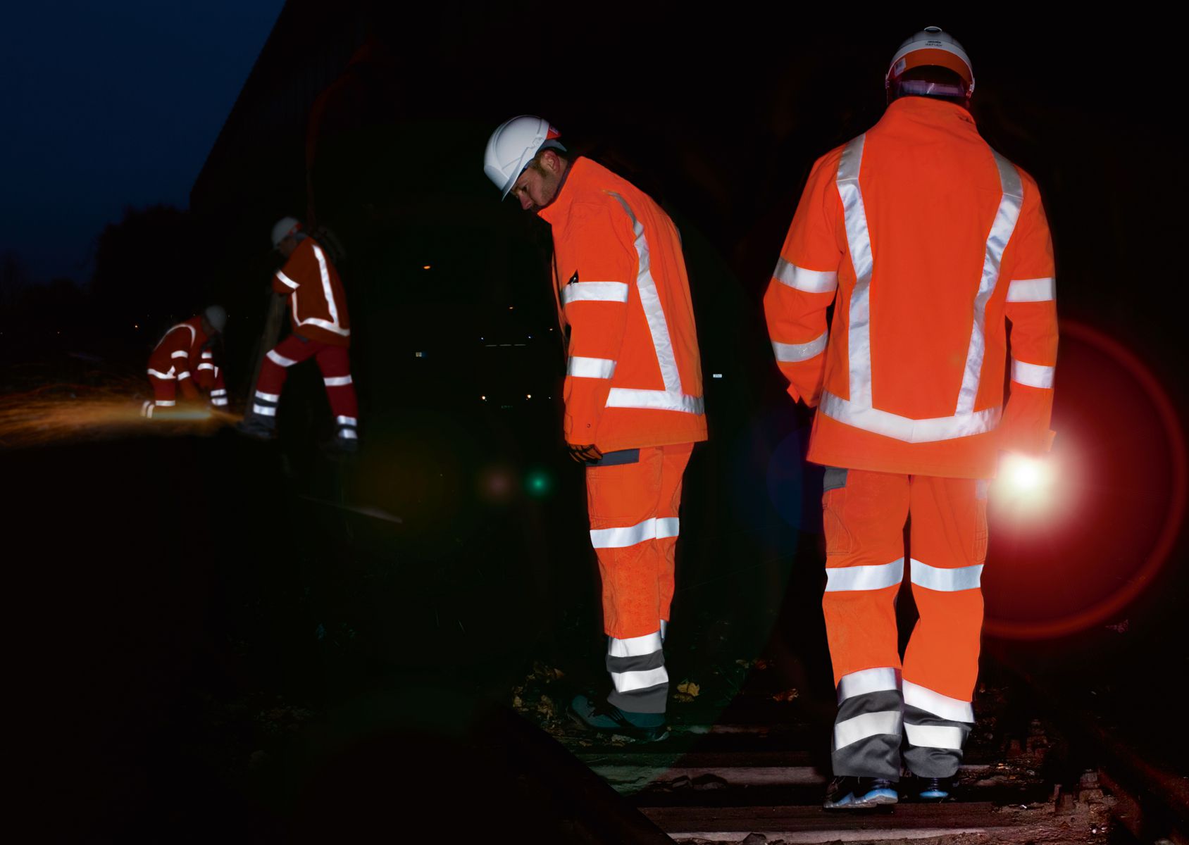 2230-881-85 BP® Weerbestendig multinorm-jack m. hoge zichtbaarheid APC2 signaaloranje Thumbnail 5