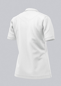 BP® Women's circular-polo shirt