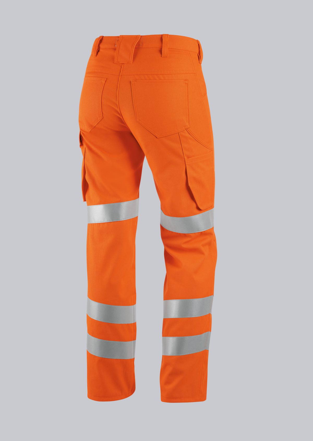 2018-845-85_BP® Broek met hoge zichtbaarheid en kniezakken voor dames_signaaloranje_afbeelding 2