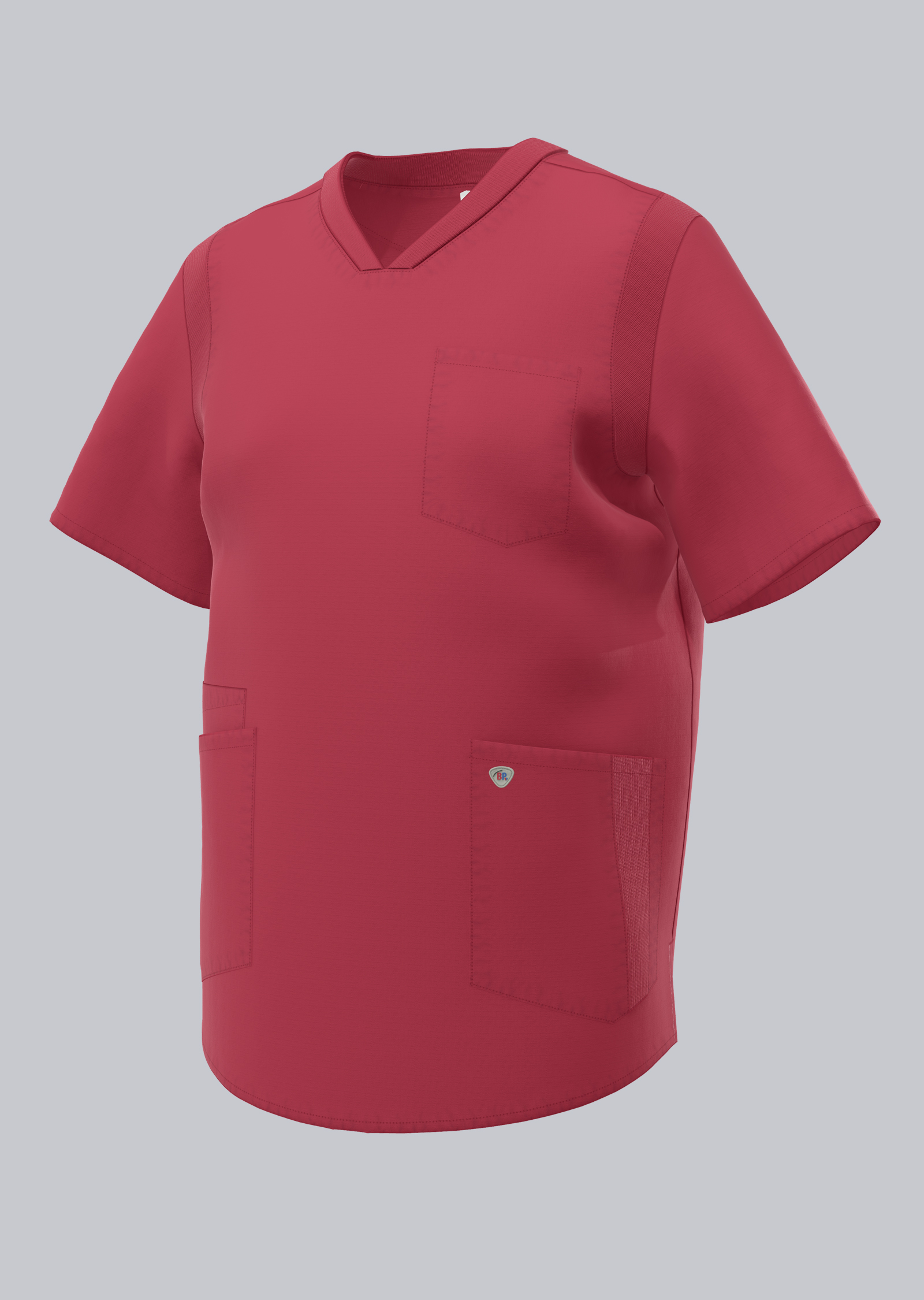 BP® Lightweight unisex slip-on tunic 1713-241-0188_BP® Lightweight unisex slip-on tunic_coral_Cover Image